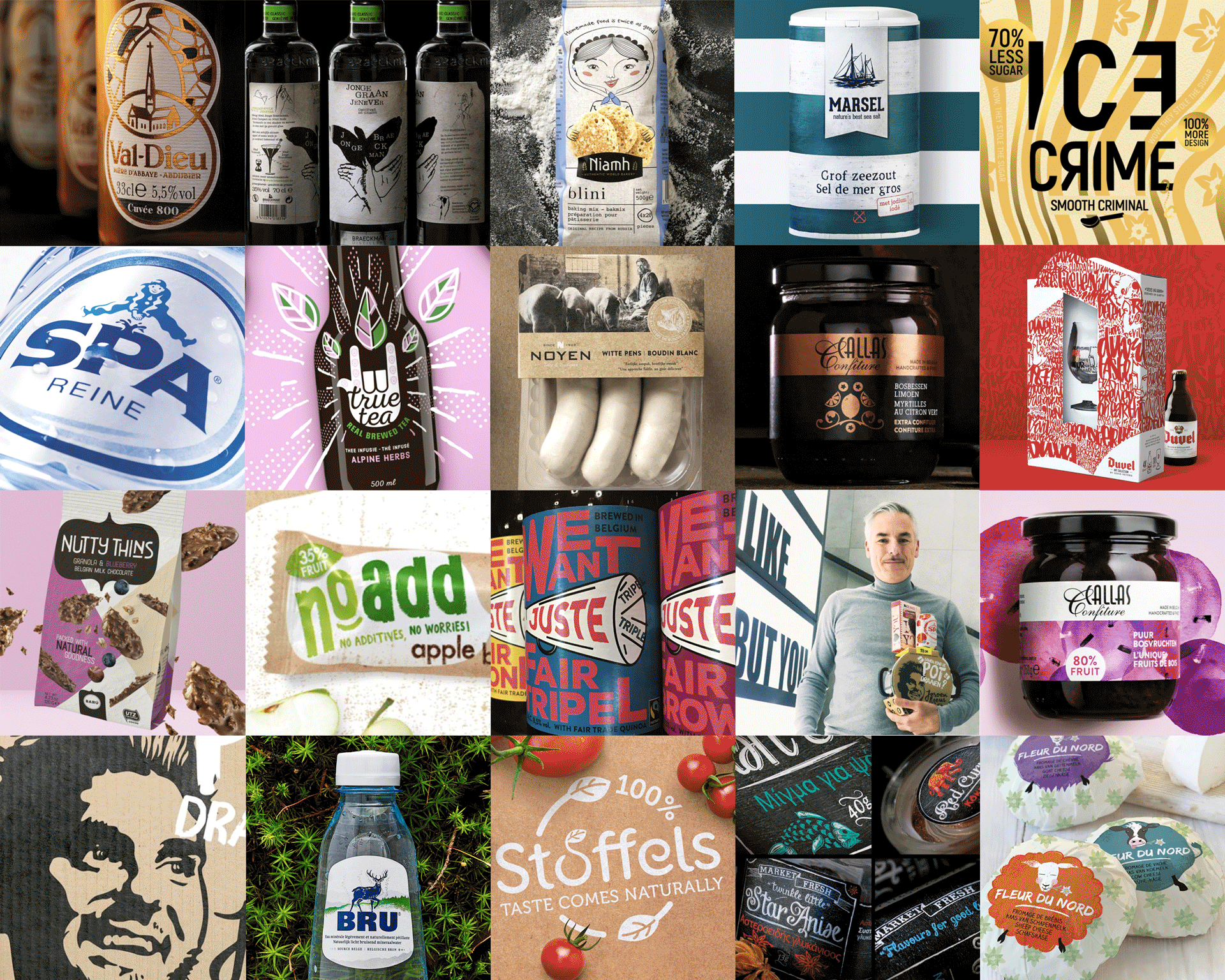 Quatre Mains package design - brands, clients, quatremains