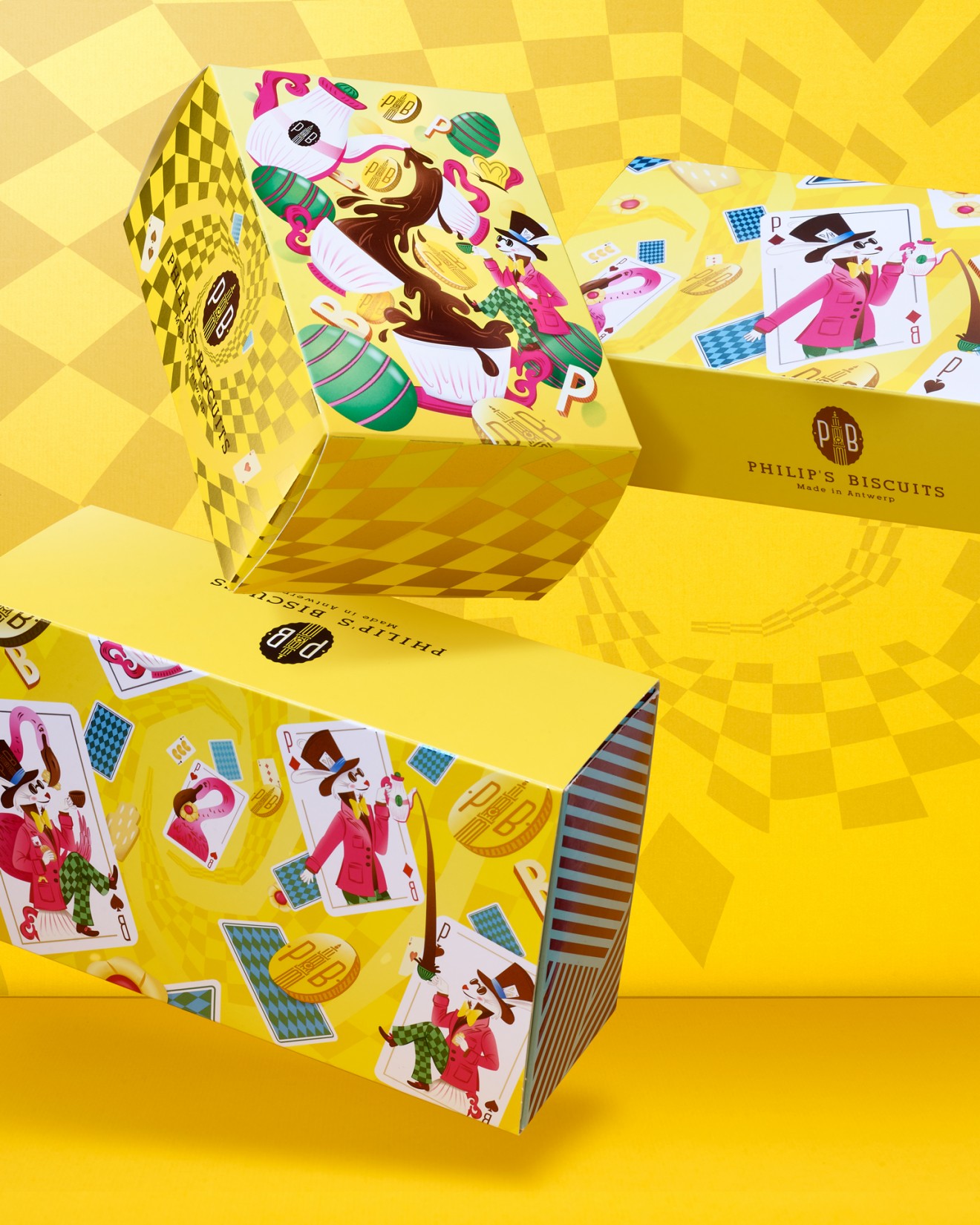 Quatre Mains package design - 