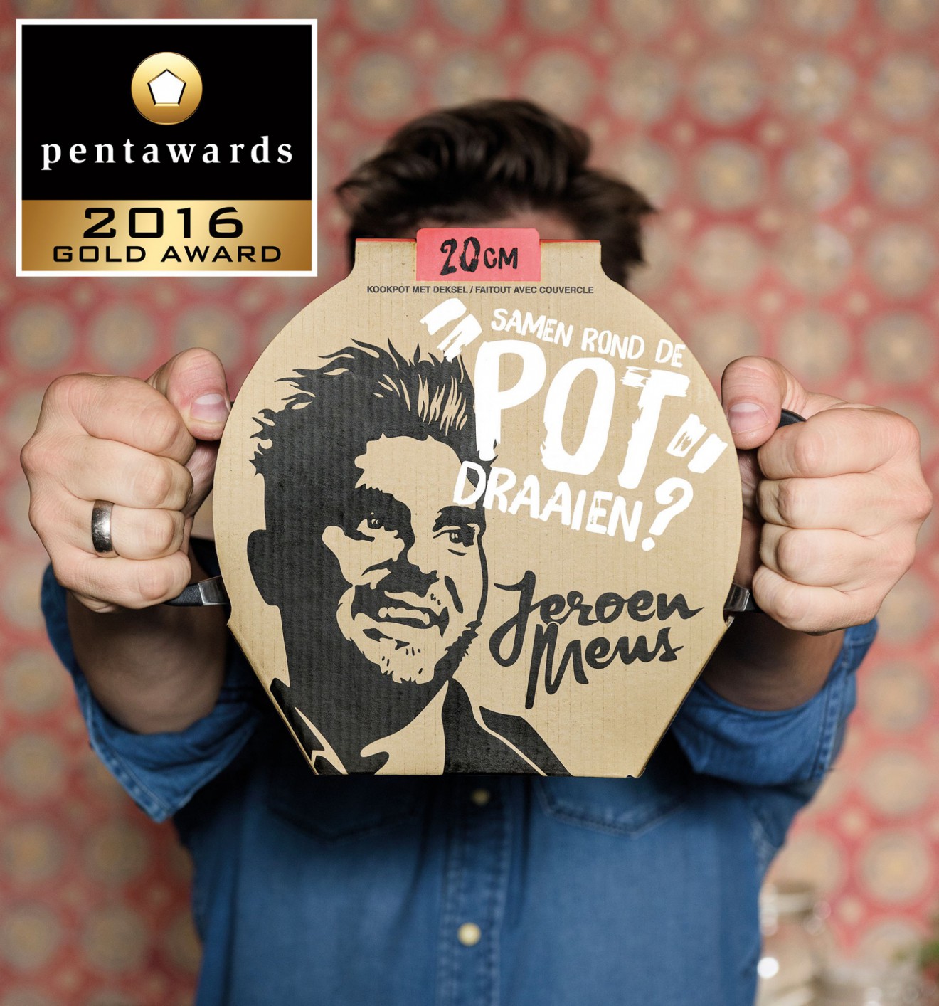 Quatre Mains package design - Gold, Pentawards, Belgium, Jeroen Meus, Quatremains