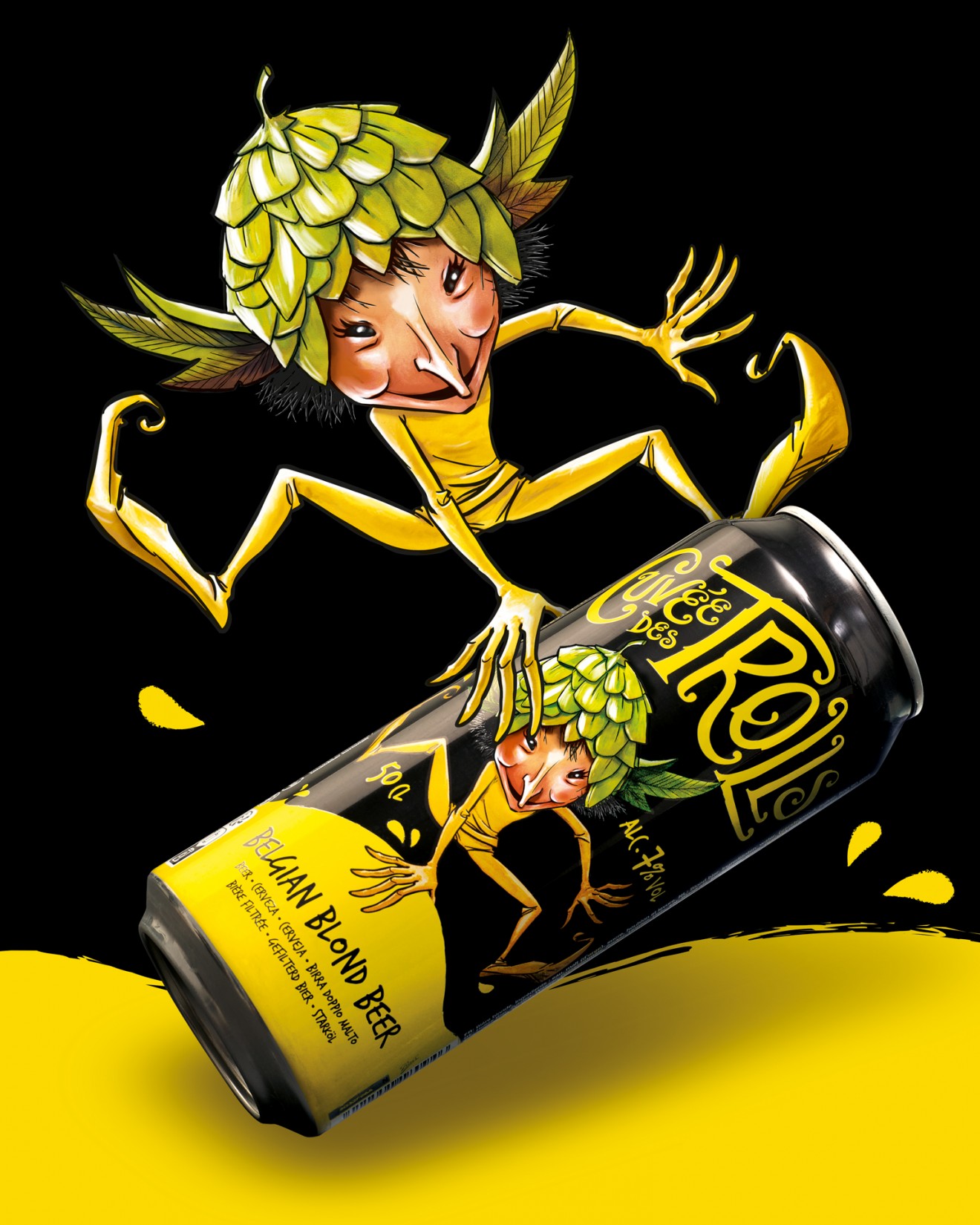Quatre Mains package design - 