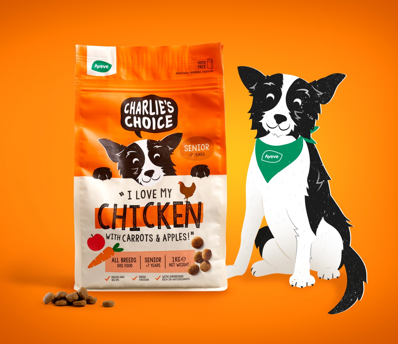 Quatre Mains package design - Charlie's Choice Design for Aveve