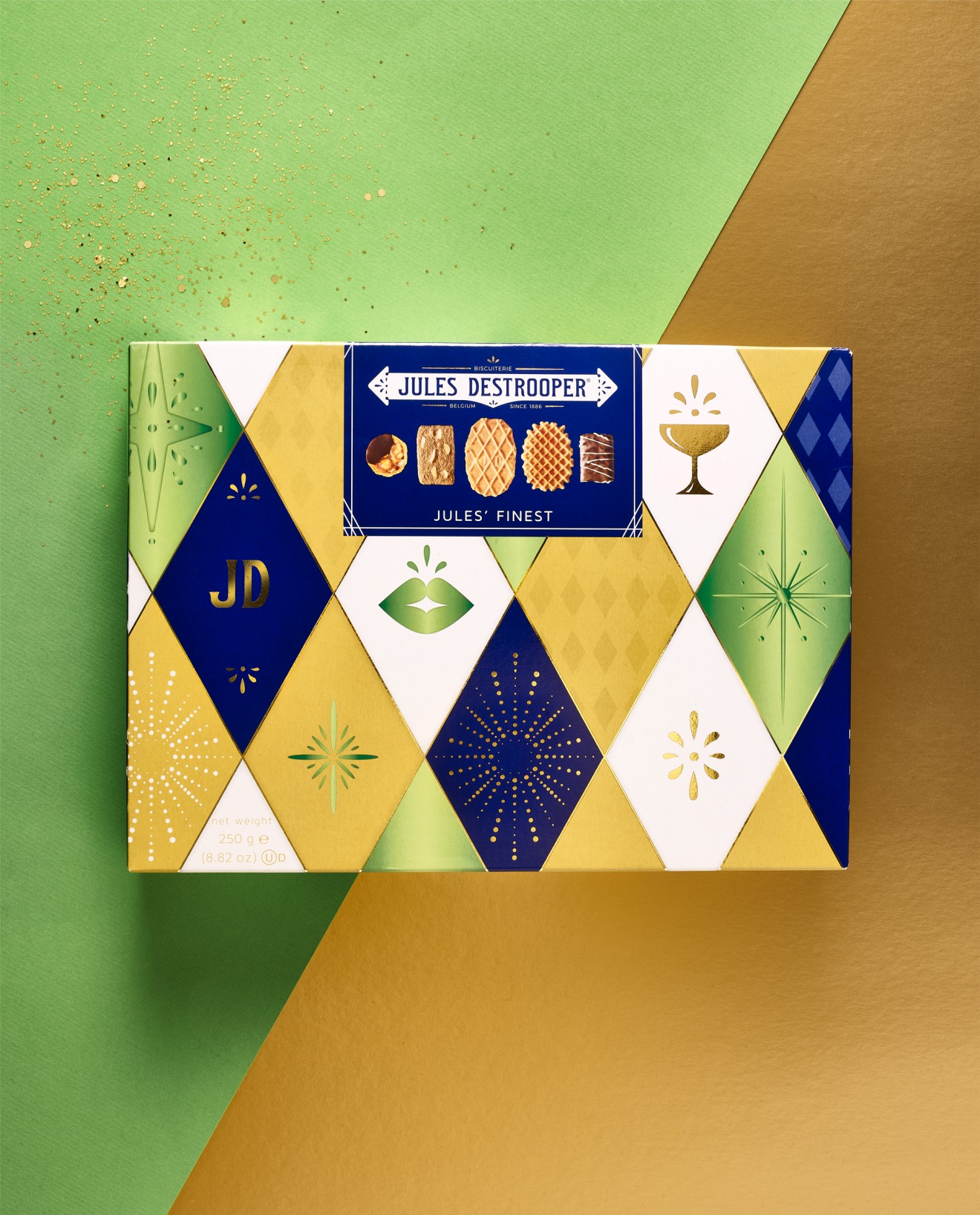 Quatre Mains package design - quatre mains, goudfolie, coldfoil