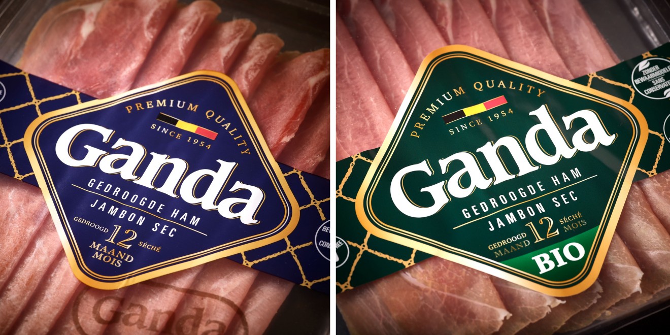 Quatre Mains package design - Brand Redesign for Ganda Ham