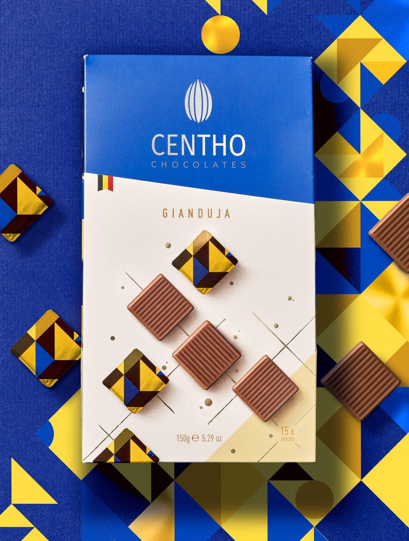 Quatre Mains package design -
