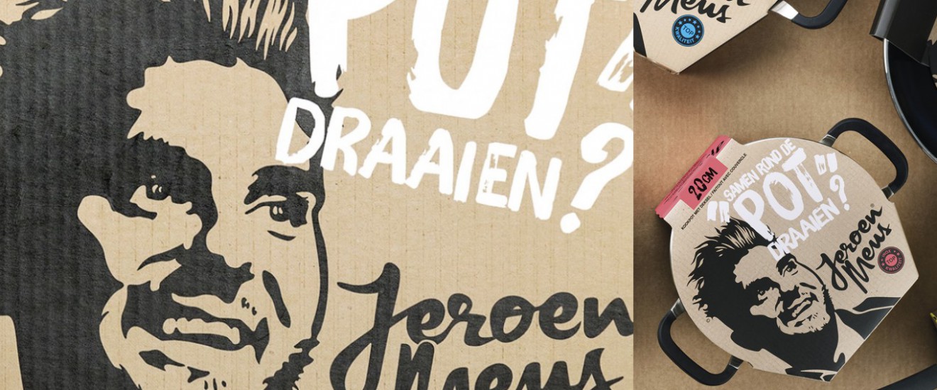 Quatre Mains package design - Jeroen Meus, potten, pannen, pentaward