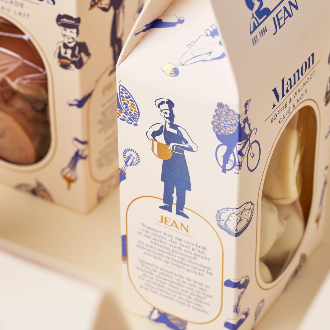 Quatre Mains package design -