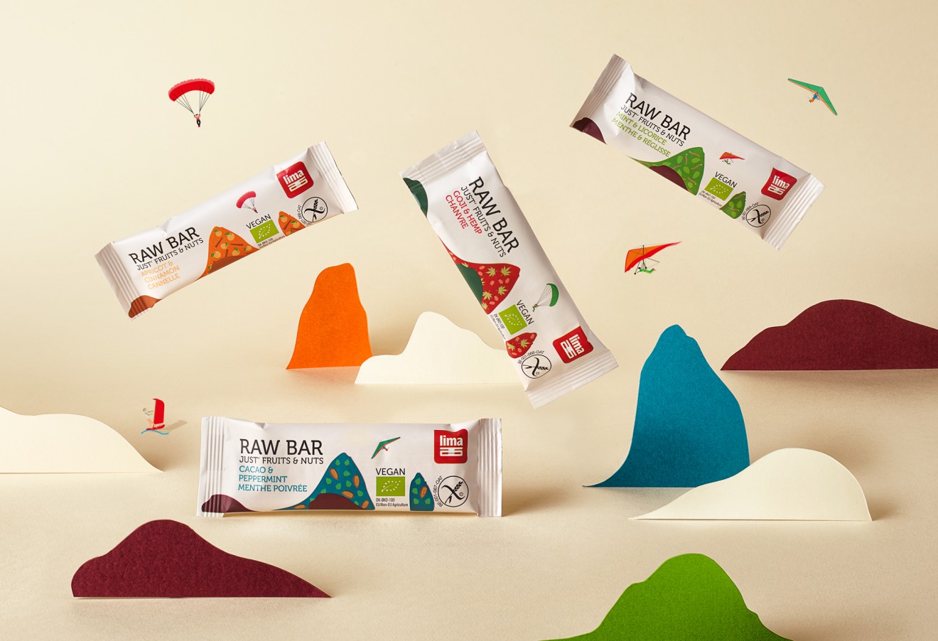 Quatre Mains package design - 