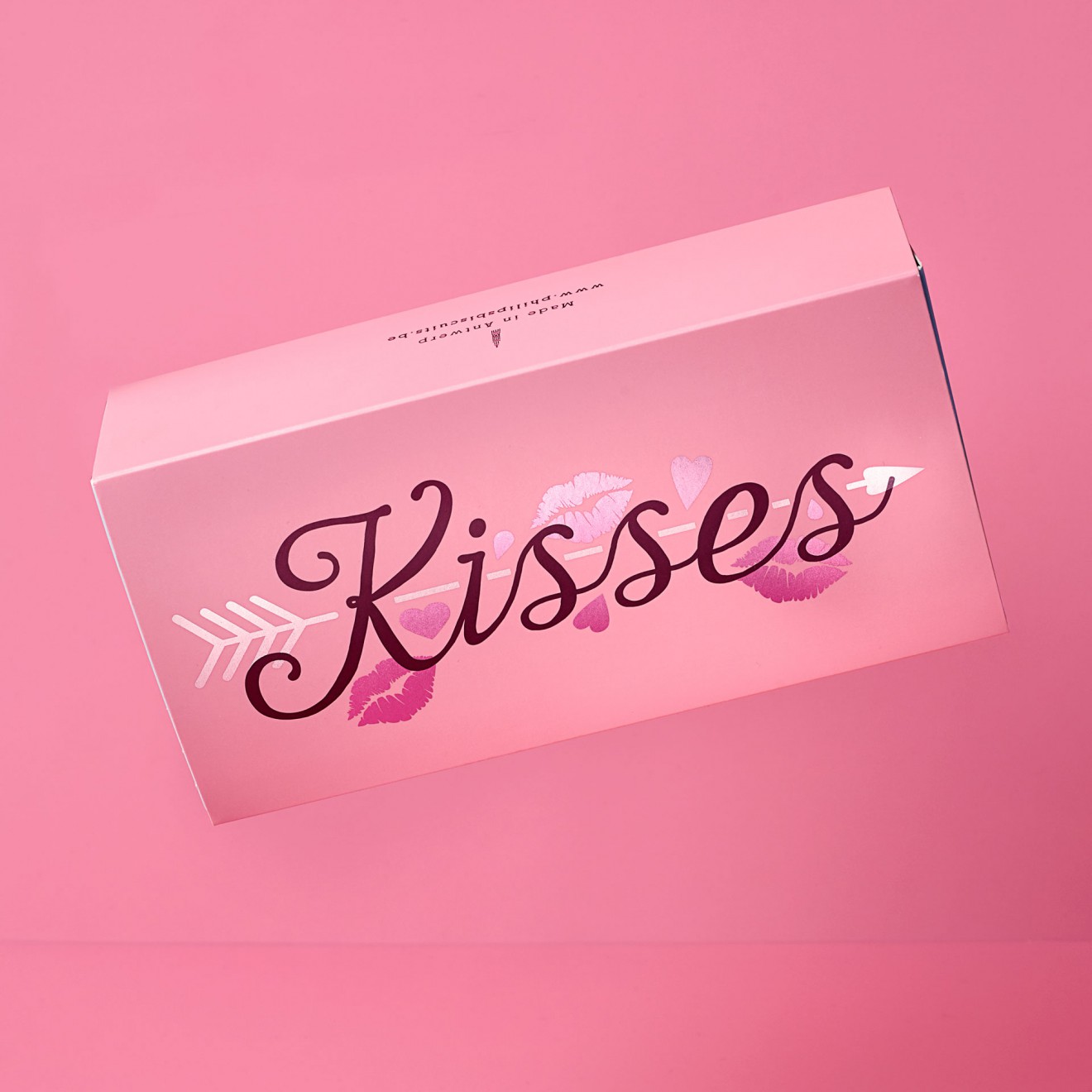 Quatre Mains package design - antwerp, biscuits, love, hearts