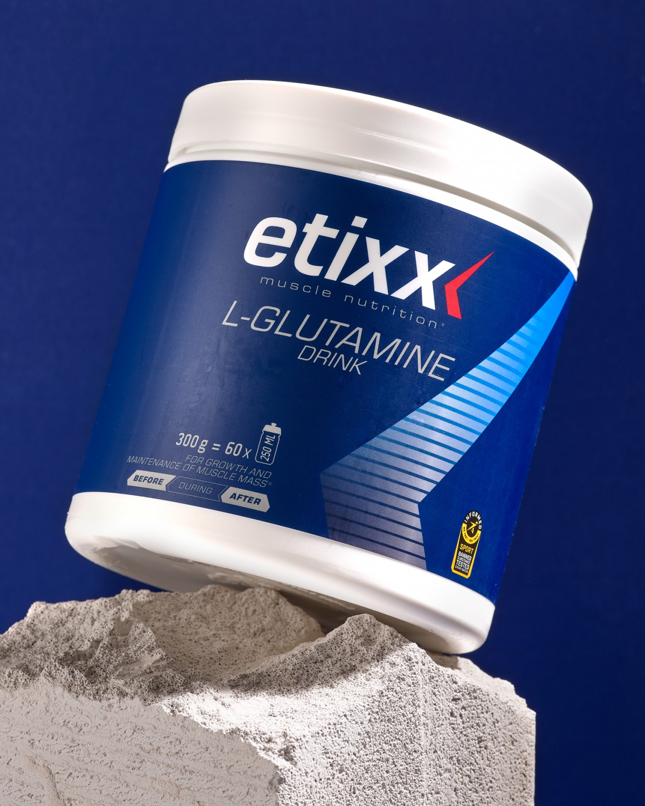 Quatre Mains package design - Etixx Muscle Nutrition packaging design