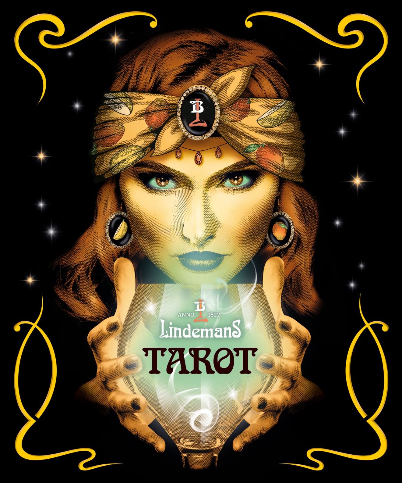 Quatre Mains package design - Tarot Brand Creation for Lindemans