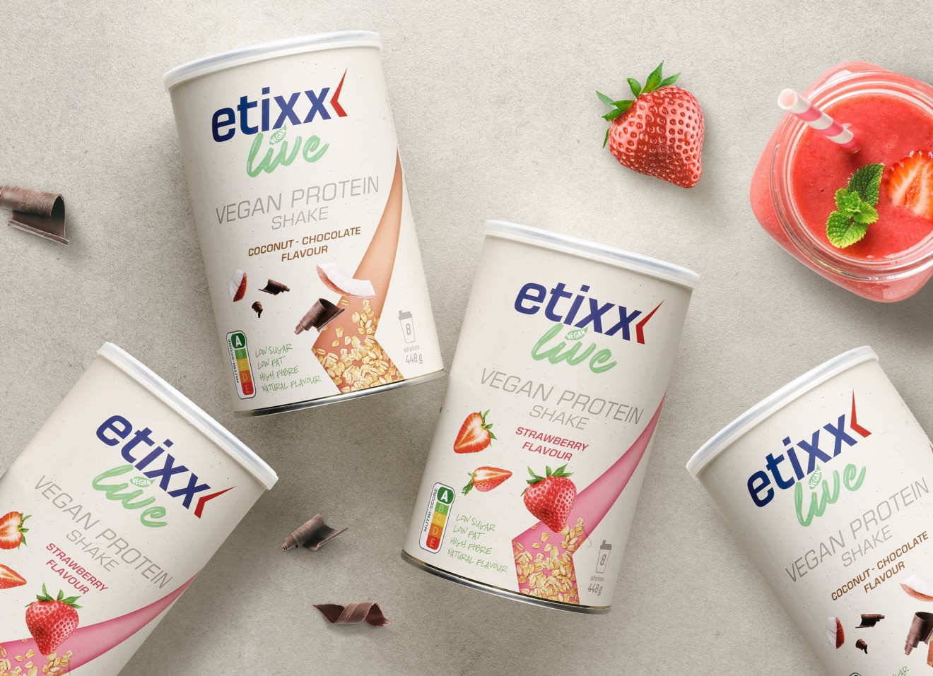 Quatre Mains package design - etixx, branding