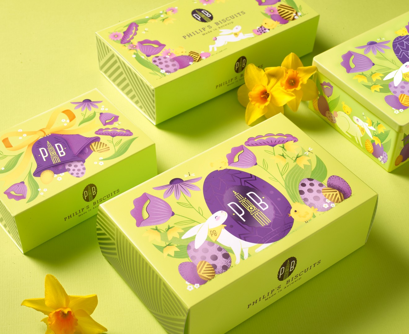 Quatre Mains package design - 
