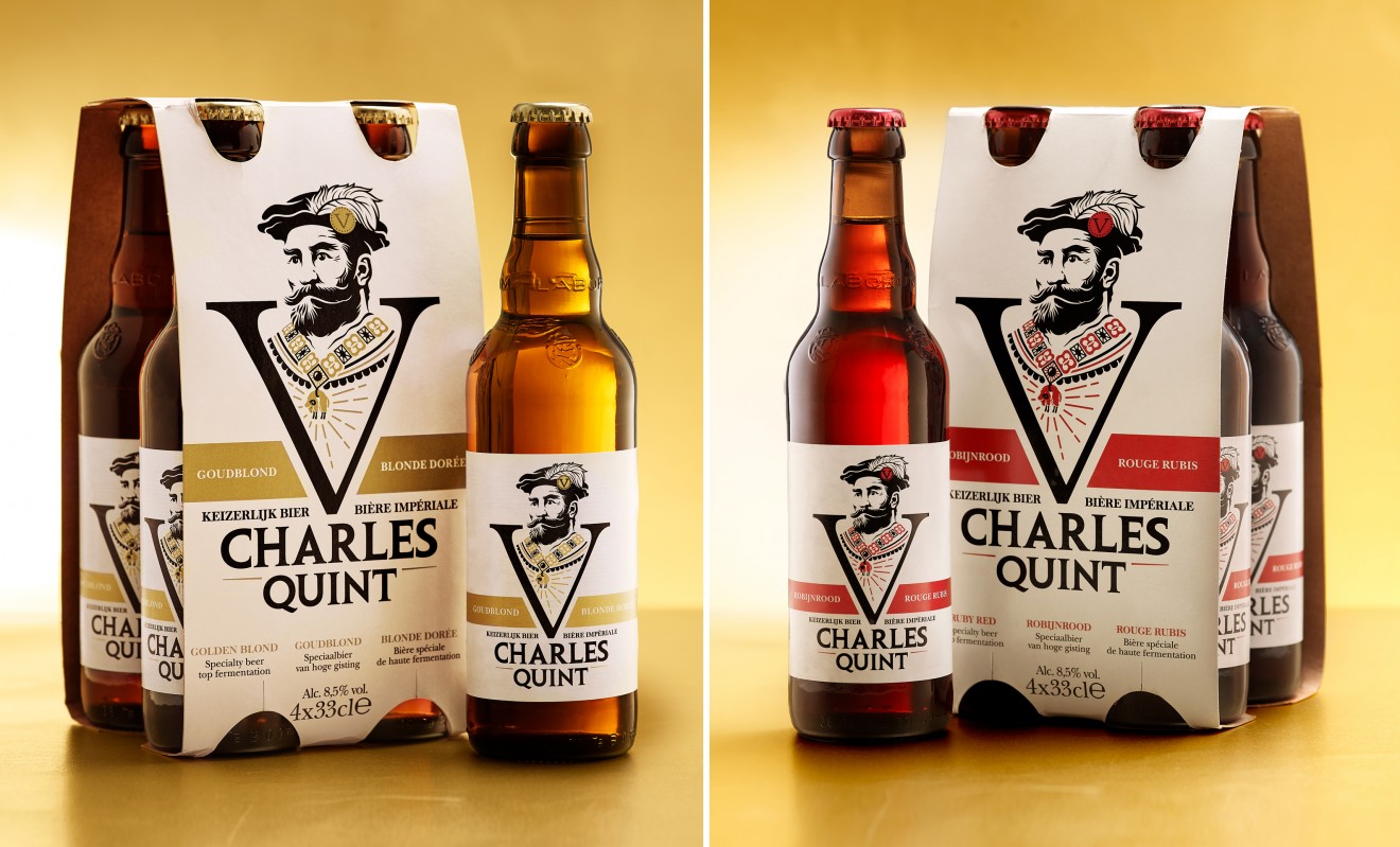 Quatre Mains package design - V, roman