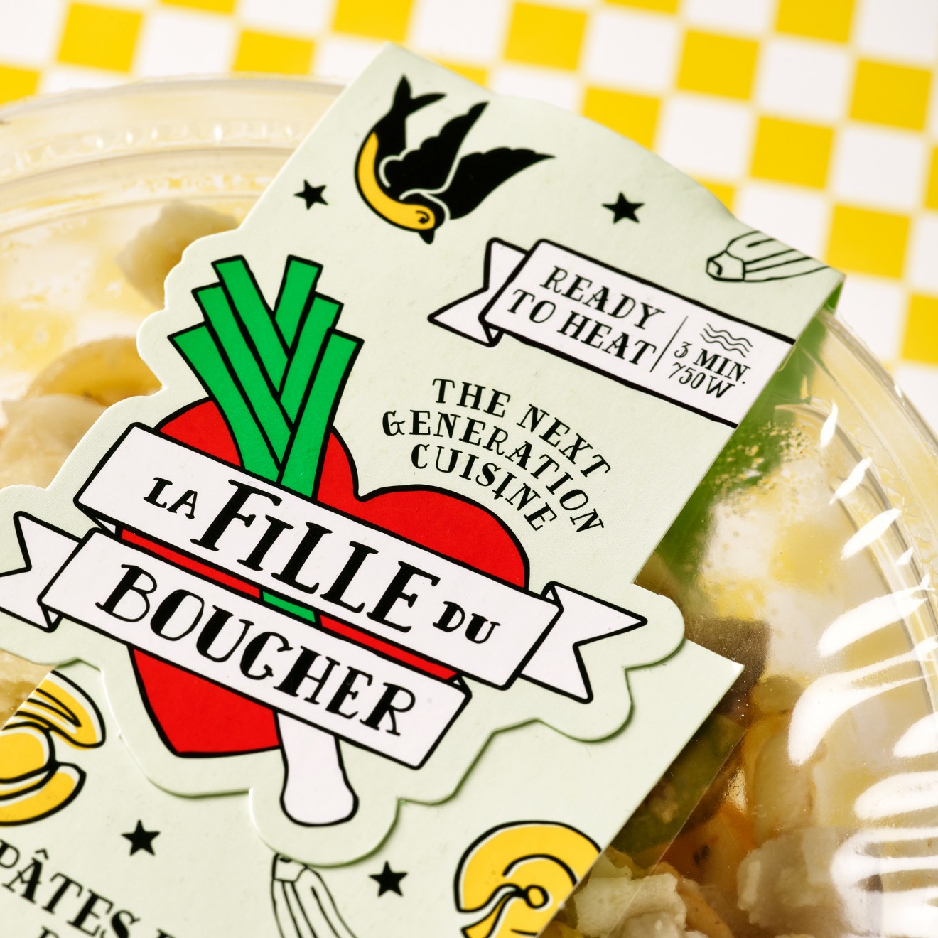 Quatre Mains package design - quatre mains