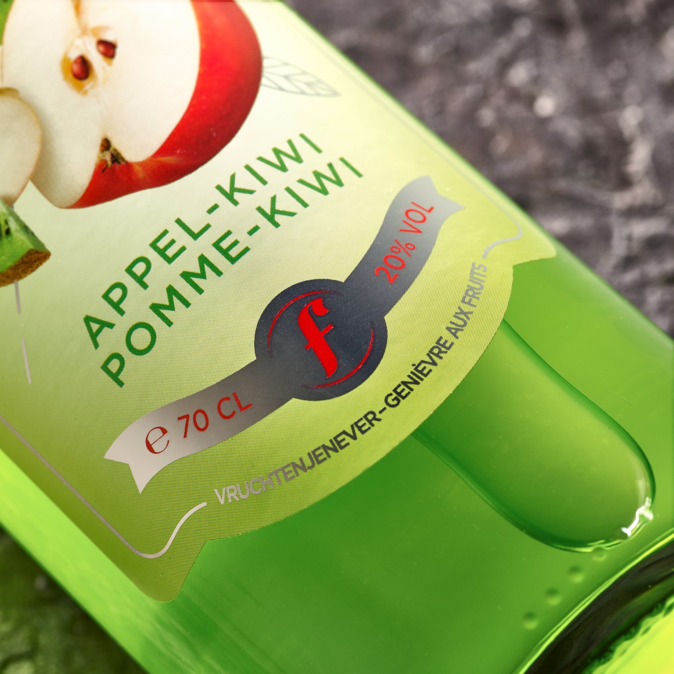 Quatre Mains package design - Filliers Fruit & Cream Jenevers