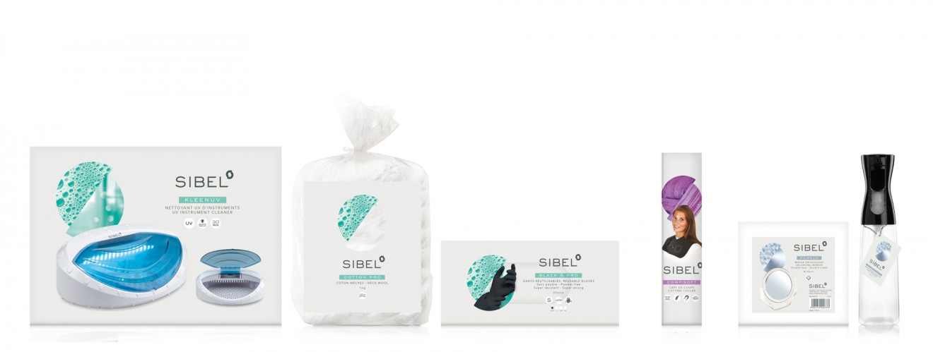 Quatre Mains package design - hygiene, care, beauty, nails