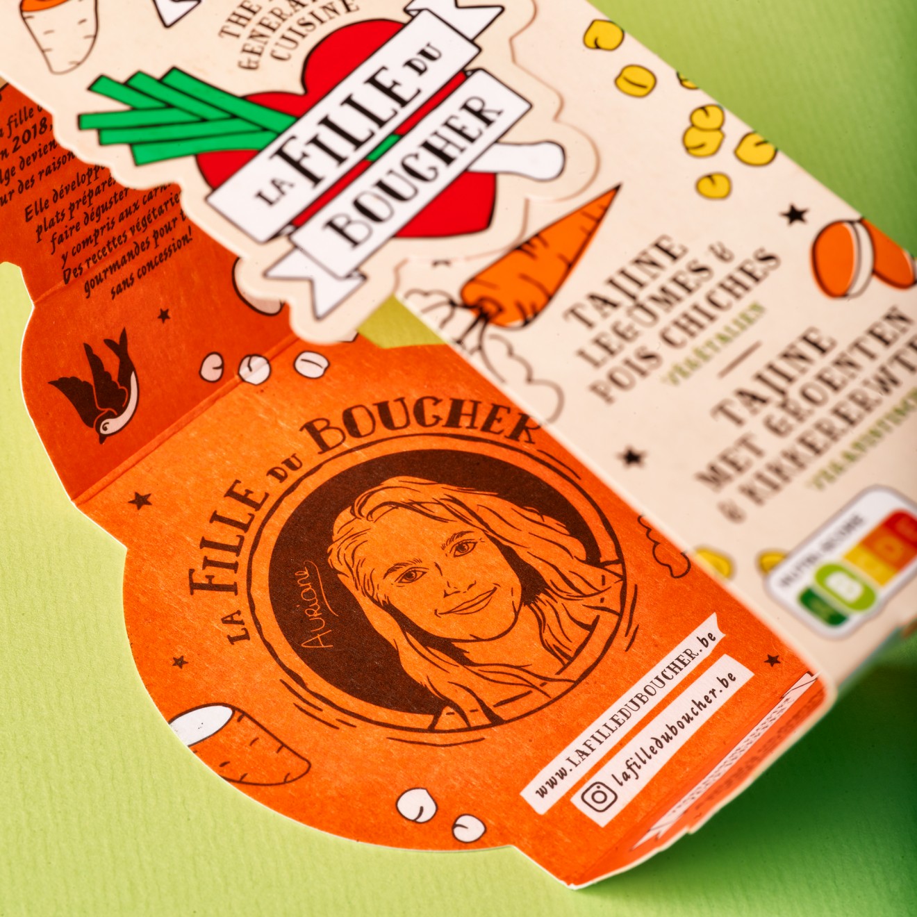 Quatre Mains package design - 