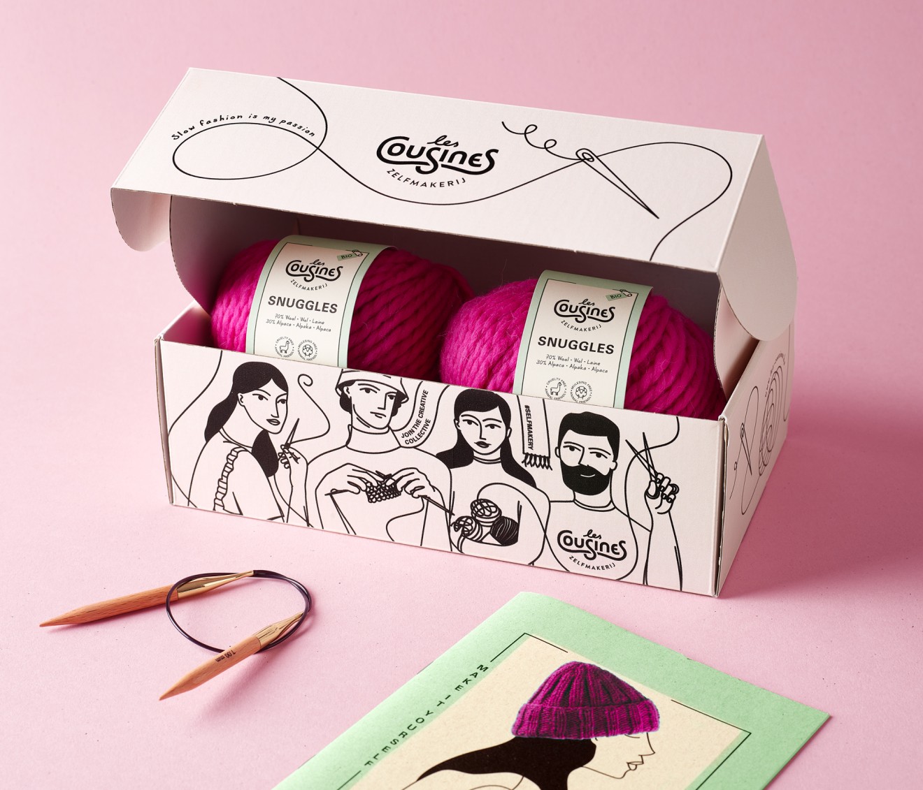 Quatre Mains package design - 