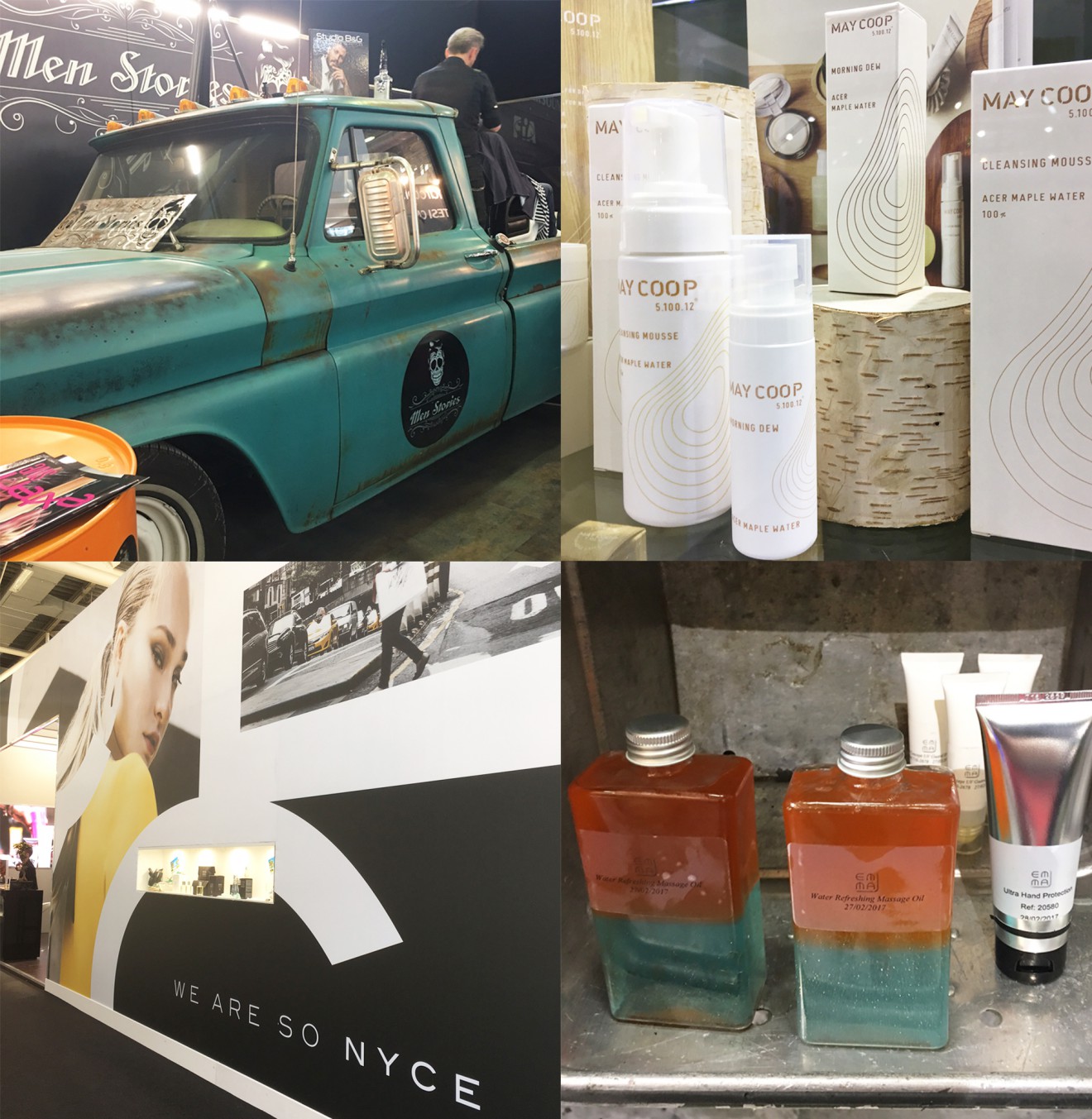 Quatre Mains package design - men, haircare, cosmetics