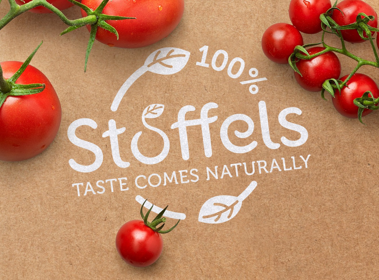Quatre Mains package design - stoffel, naturally, taste, tomaten