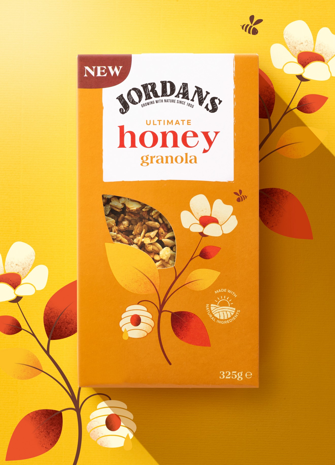 Quatre Mains package design - Jordans Ultimate Granola packaging design