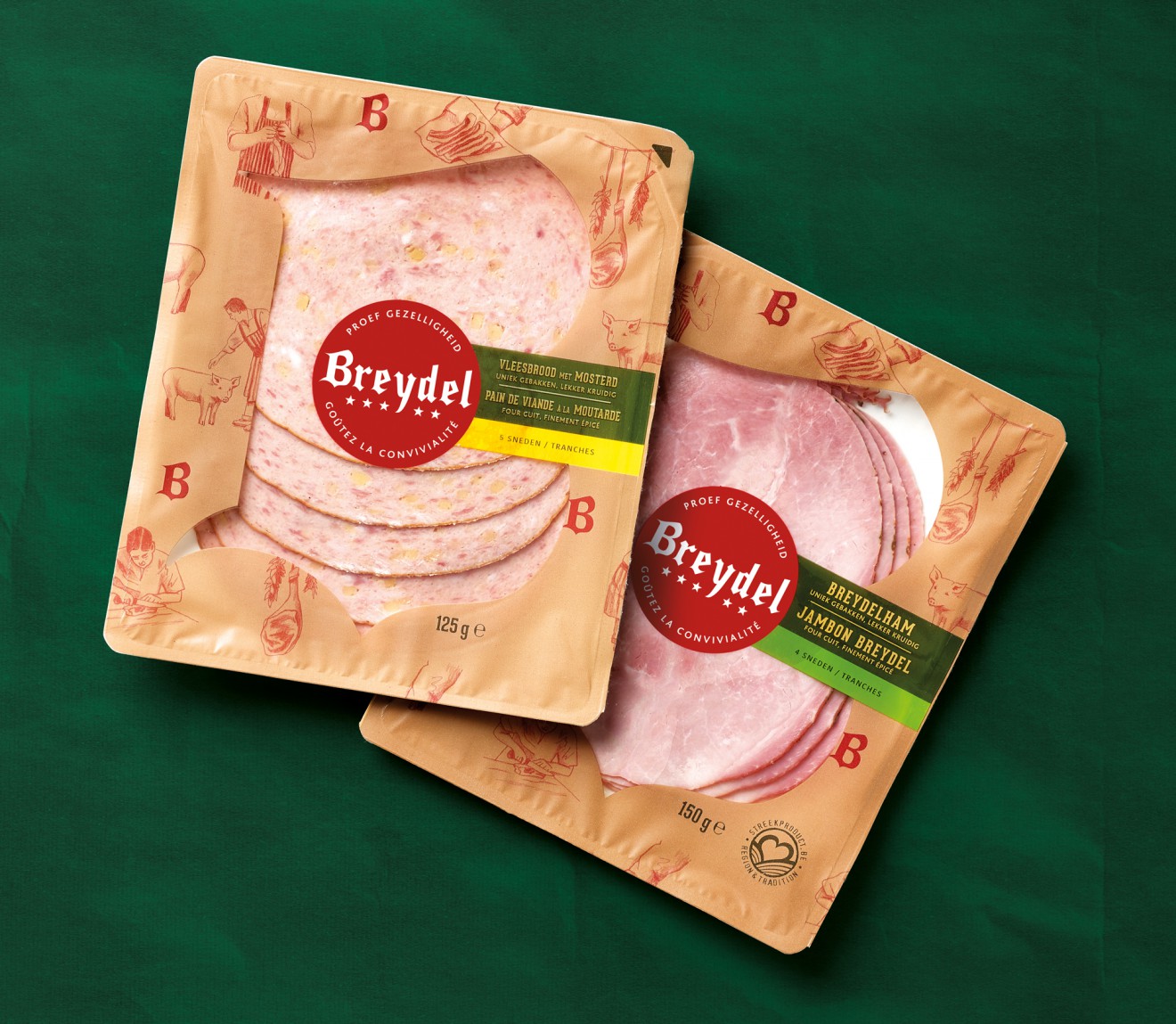 Quatre Mains package design - quatre mains, breydel, belgium