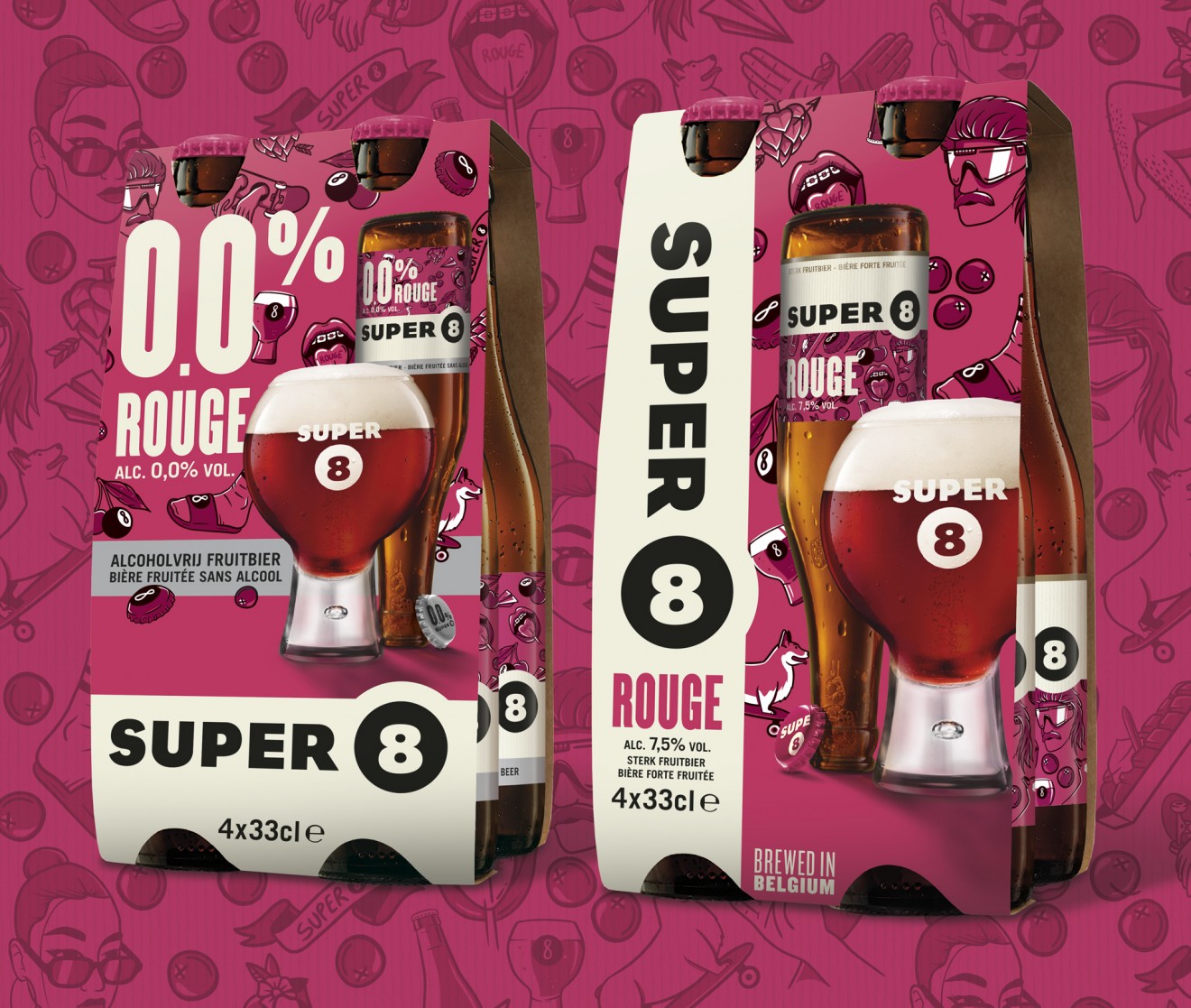 Quatre Mains package design -