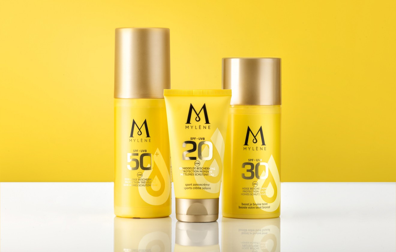 Quatre Mains package design - yellow, redesign, packaging