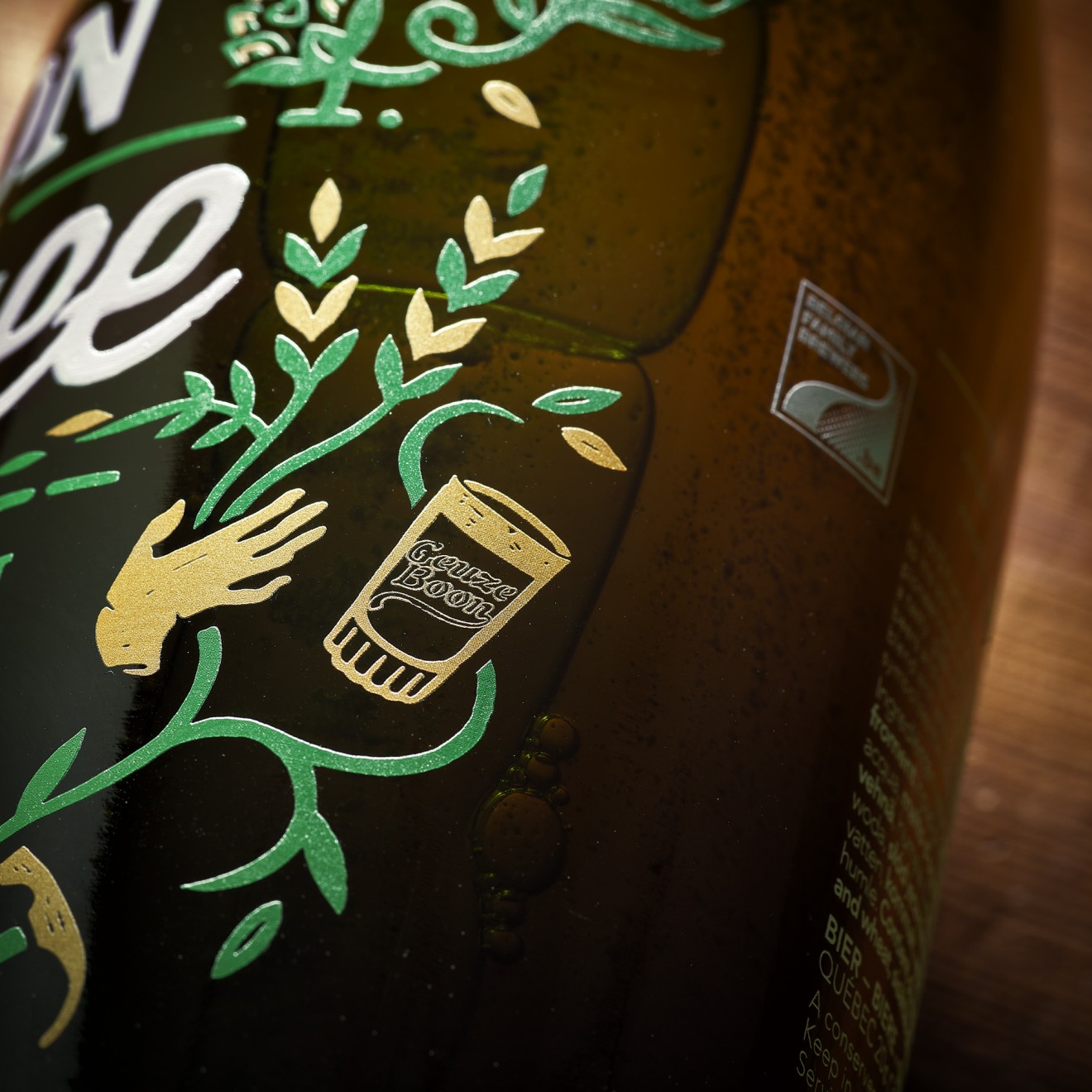 Quatre Mains package design - beer, bottle, packaging