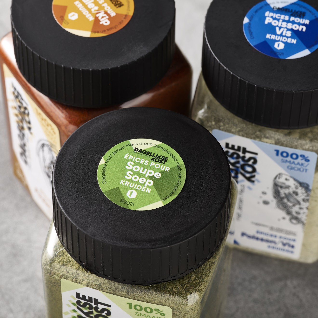 Quatre Mains package design - kruiden