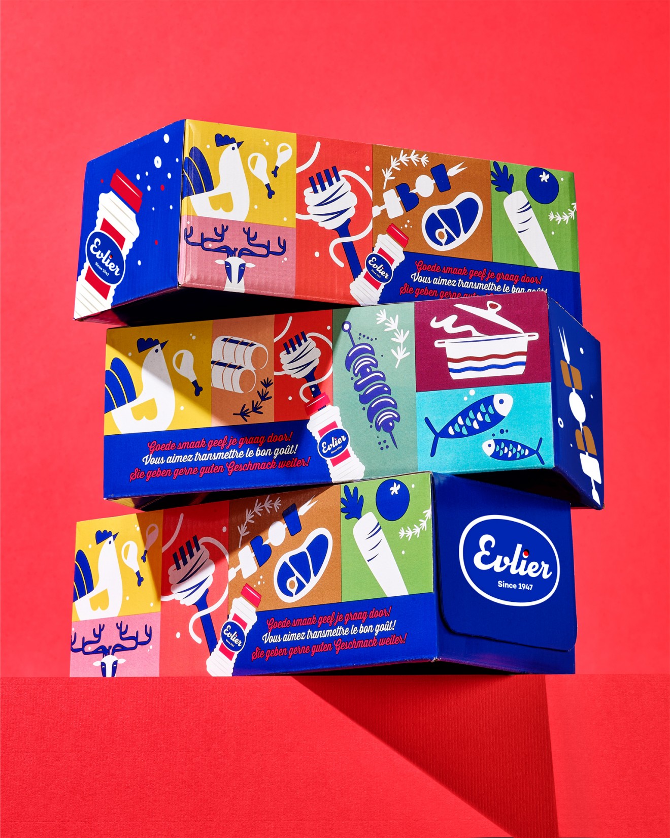 Quatre Mains package design -