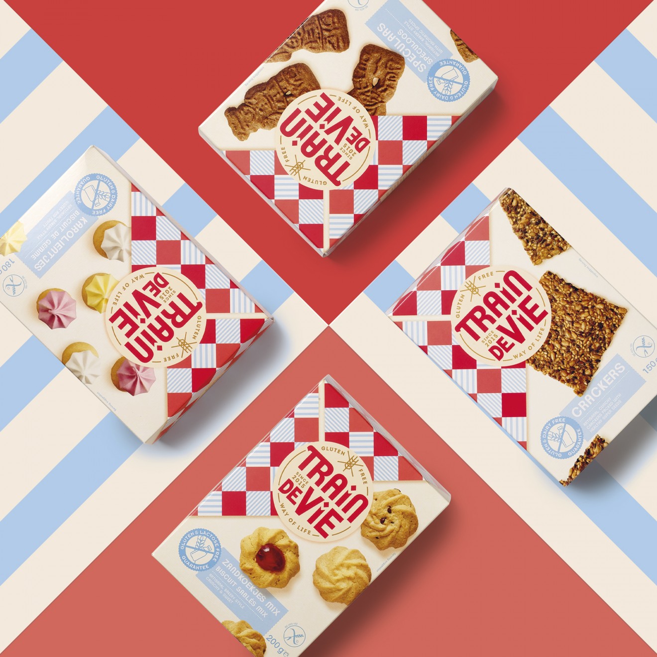 Quatre Mains package design - 