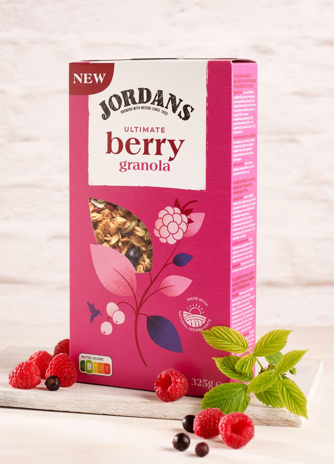 Quatre Mains package design - Jordans Ultimate Granola packaging design