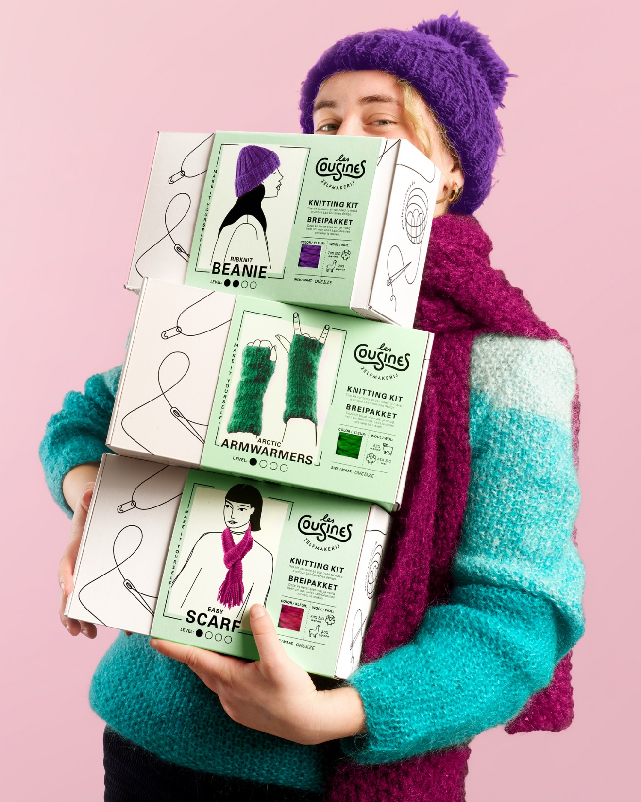 Quatre Mains package design - 