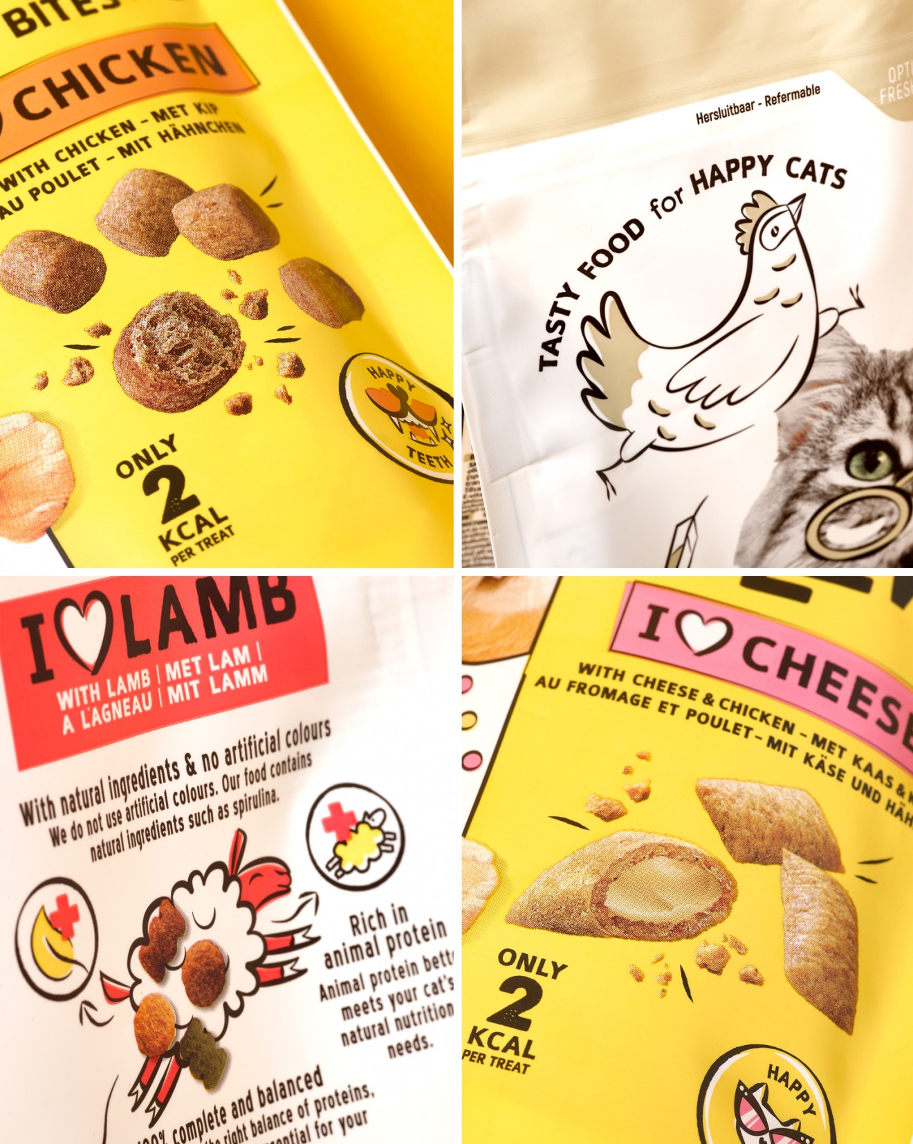 Quatre Mains package design -