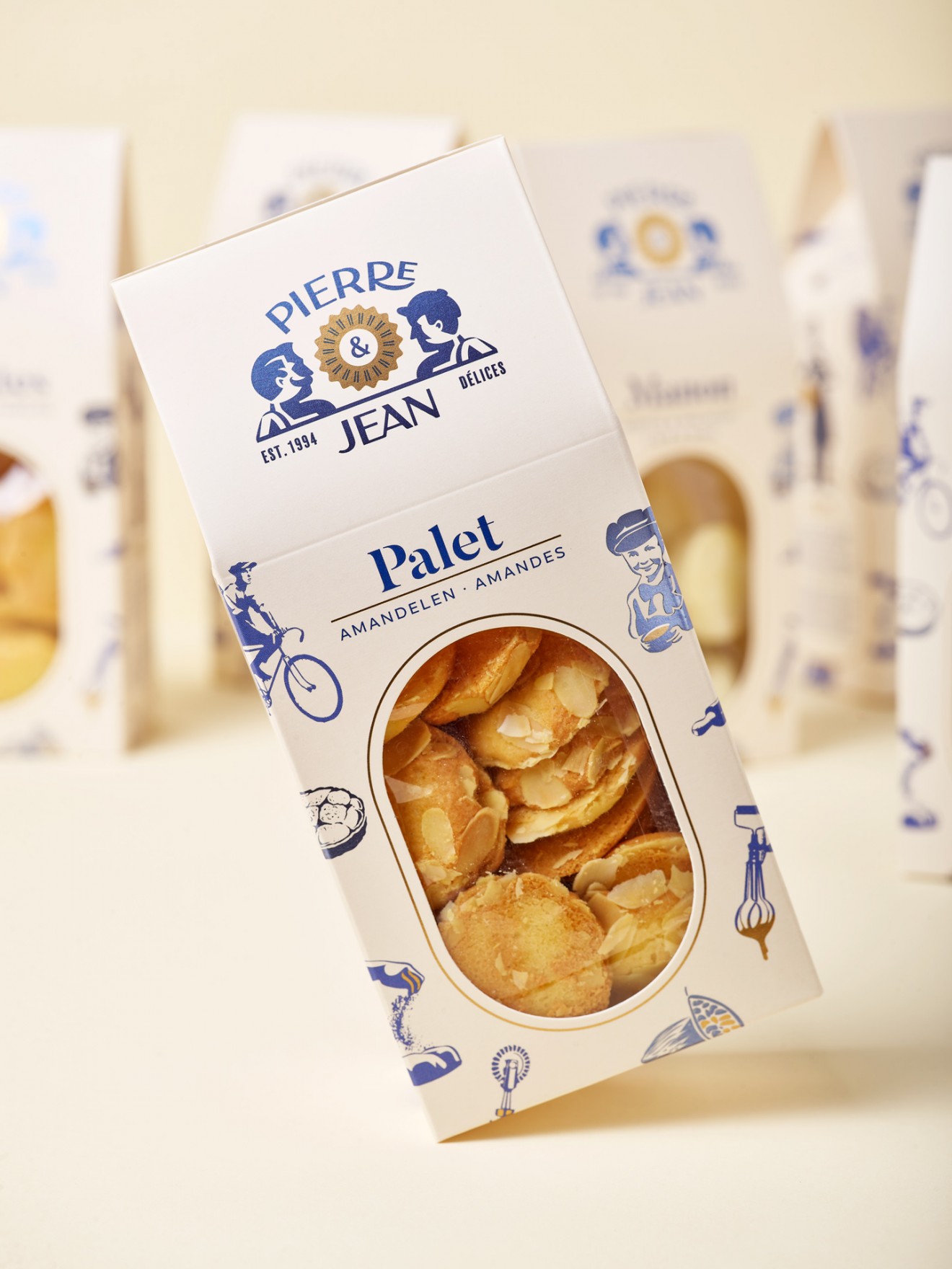 Quatre Mains package design -
