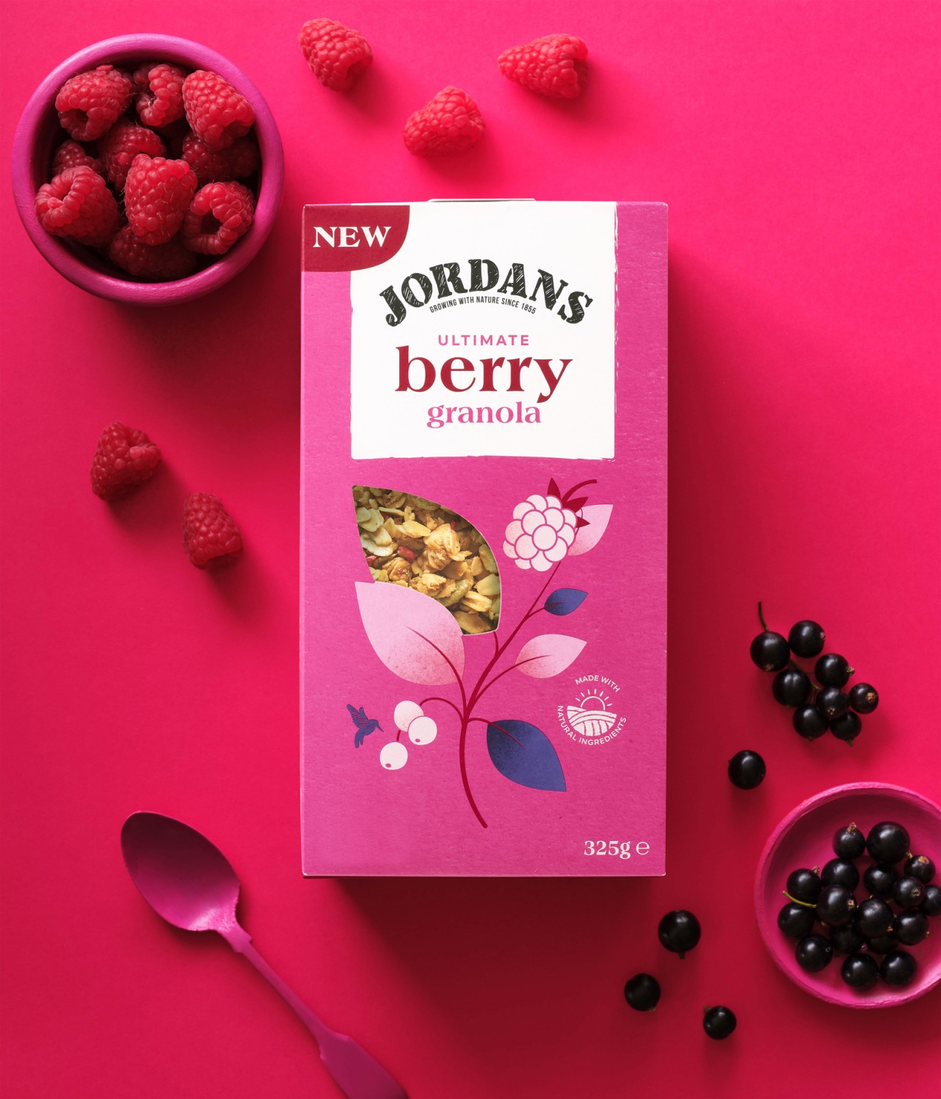 Quatre Mains package design - Jordans Ultimate Granola packaging design