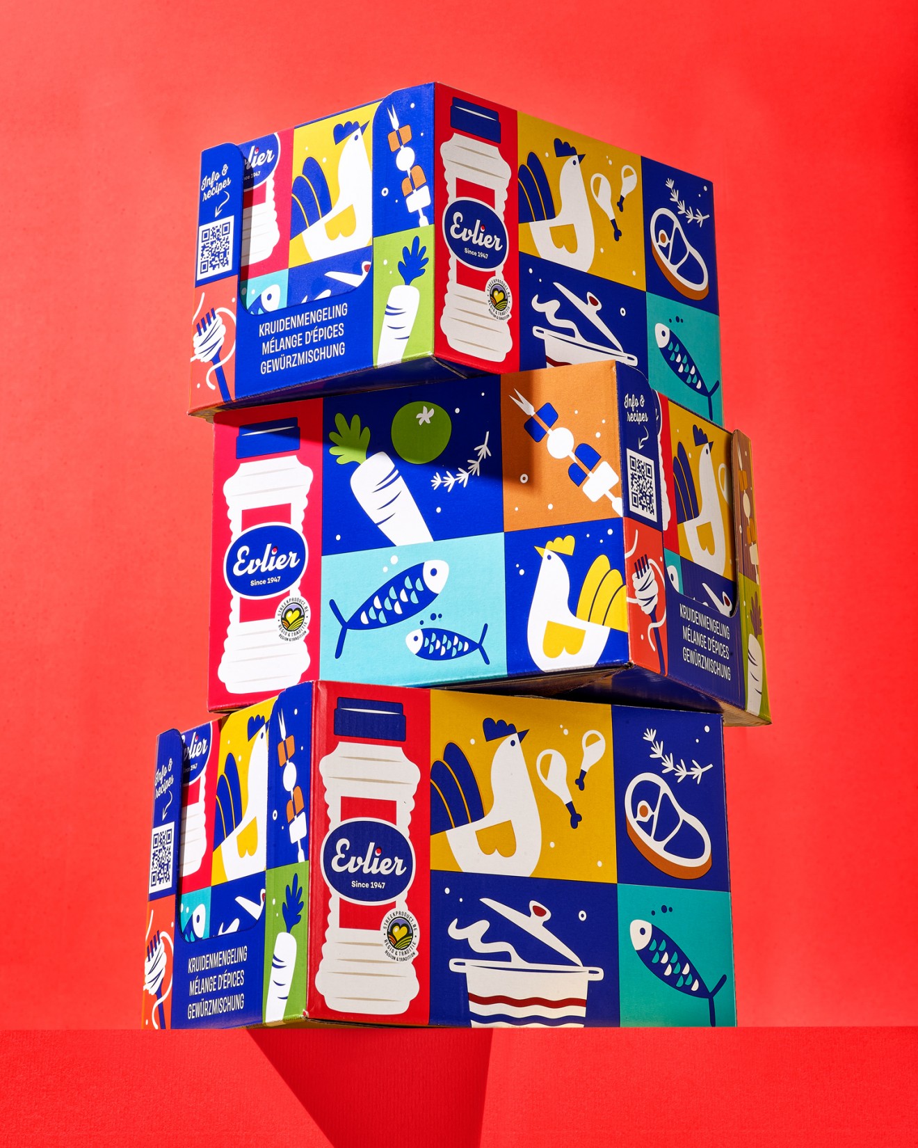 Quatre Mains package design -