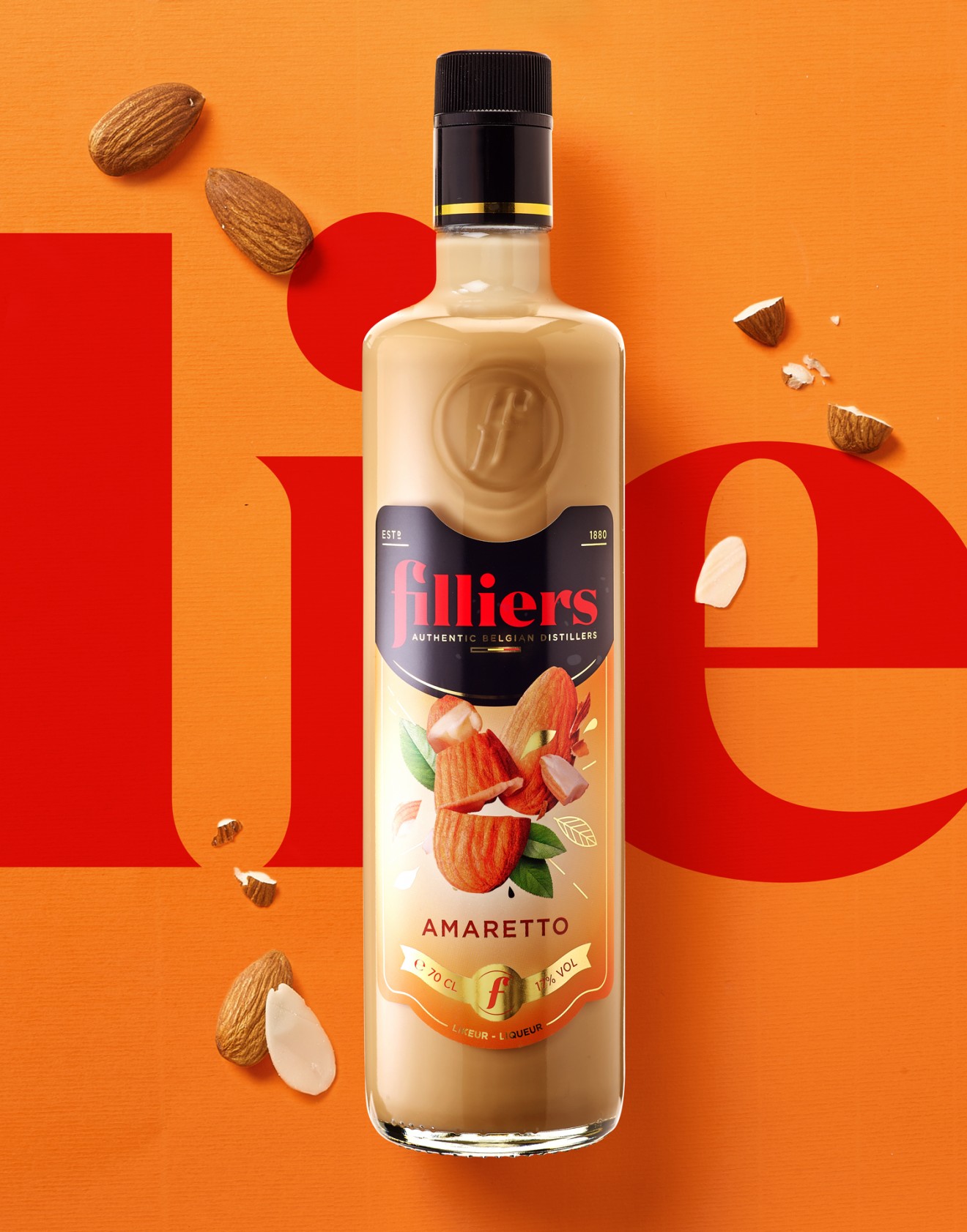 Quatre Mains package design - Filliers Fruit & Cream Jenevers