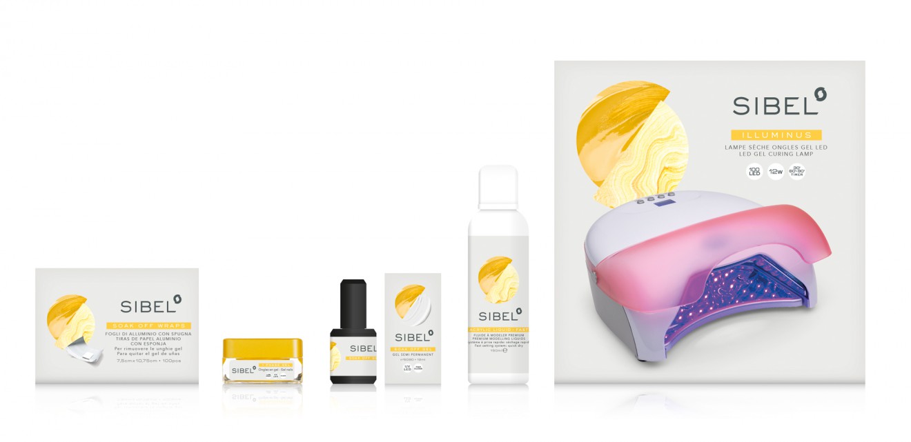 Quatre Mains package design - nail range