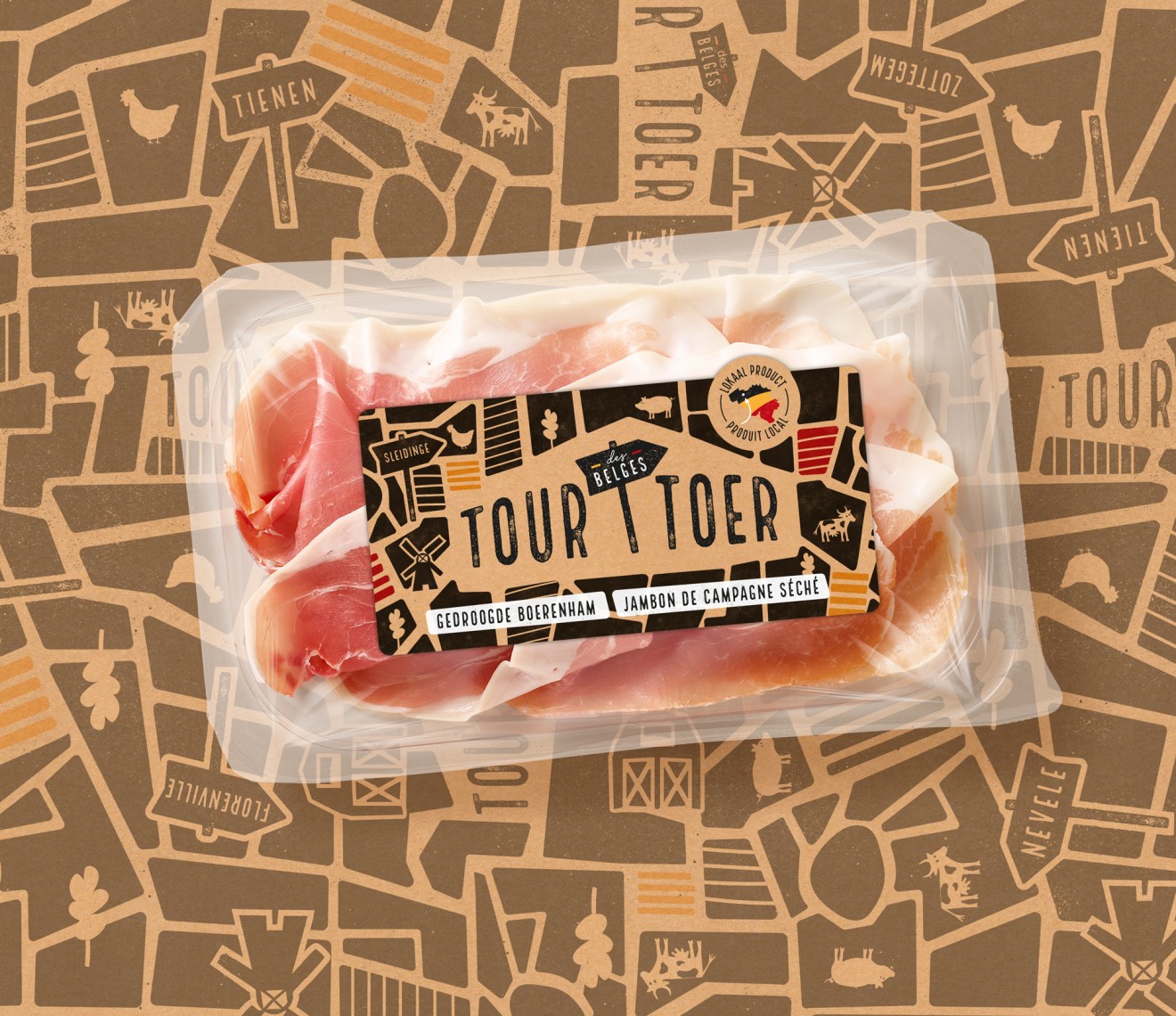 Quatre Mains package design - Brand Creation for Tour Toer