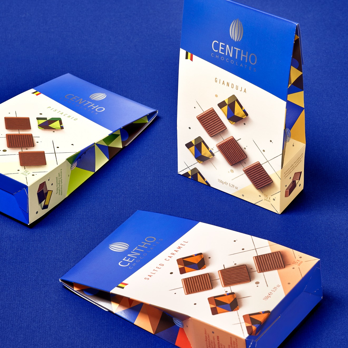 Quatre Mains package design -