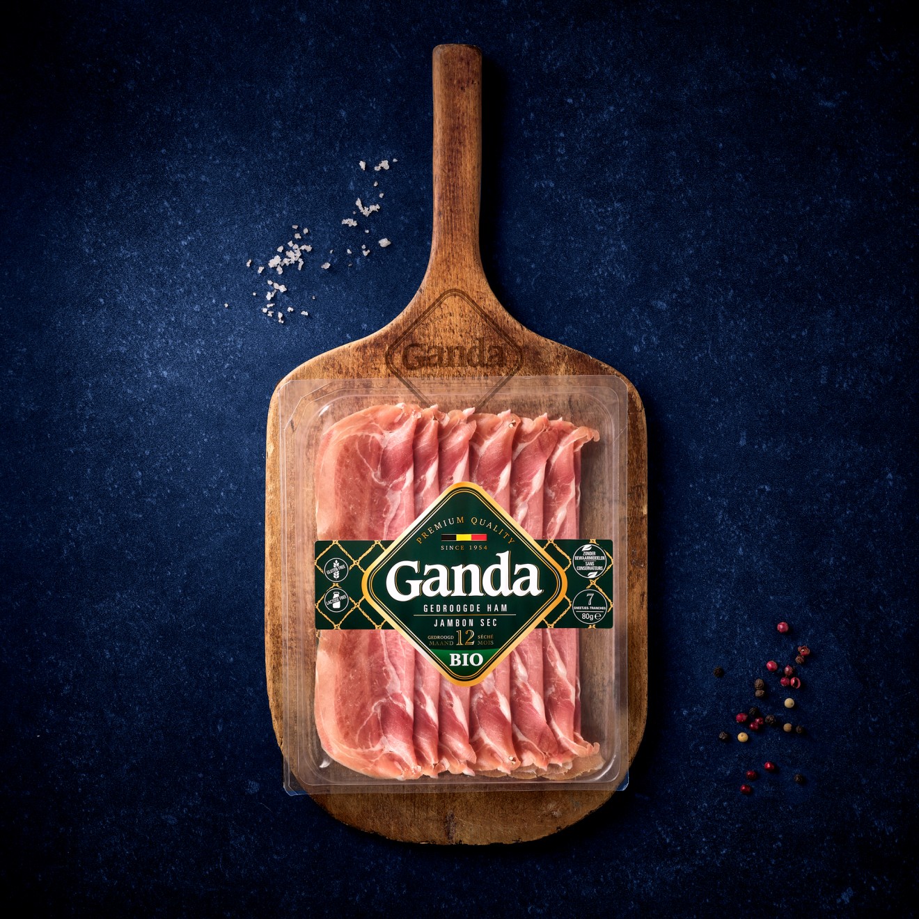 Quatre Mains package design - Brand Redesign for Ganda Ham