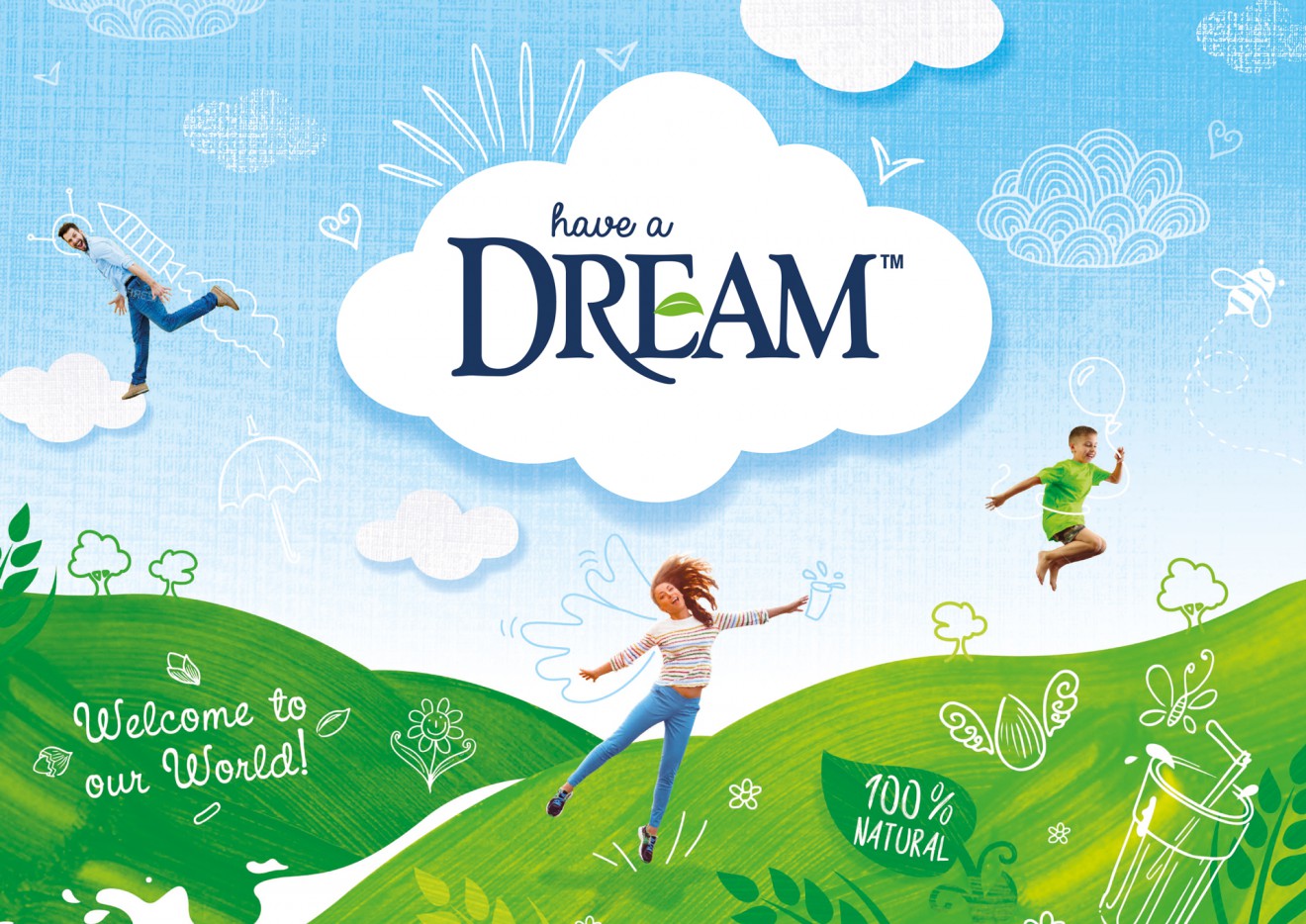 Quatre Mains package design - organic, world, dream, alternative