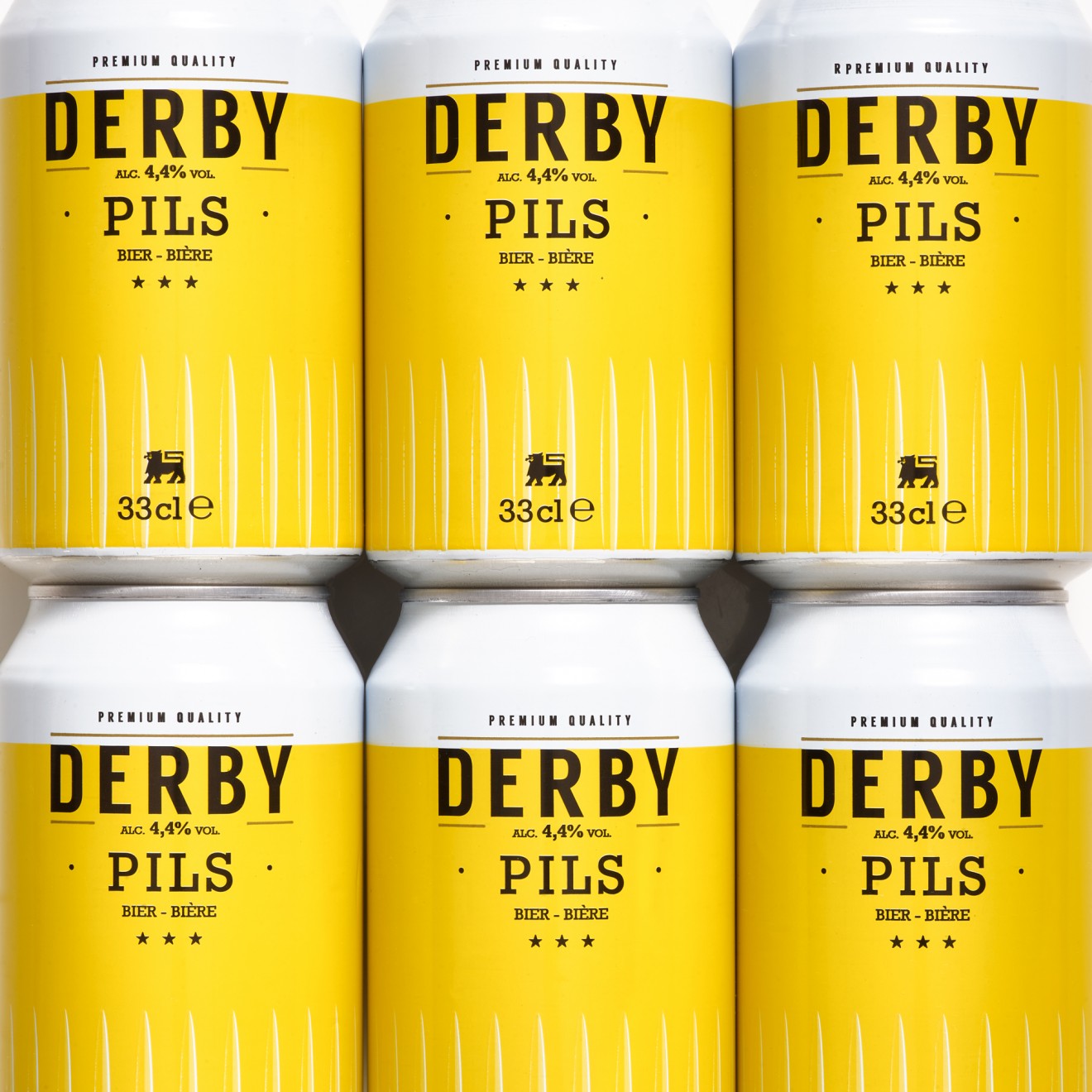 Quatre Mains package design - Brand Redesign for Derby Pils for Delhaize