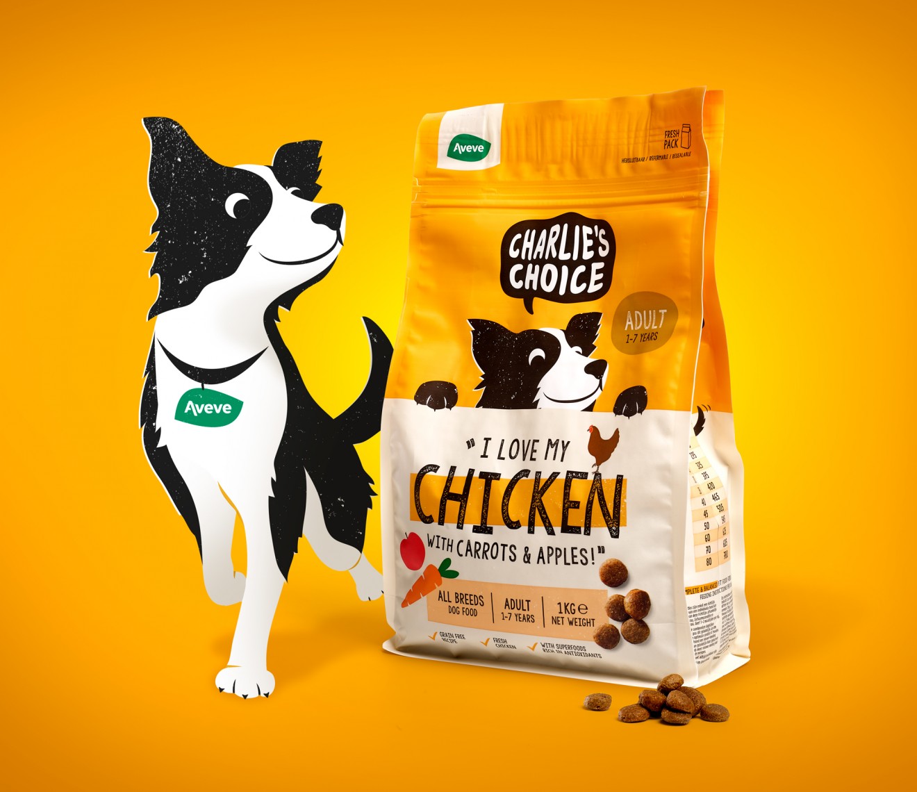 Quatre Mains package design - Charlie's Choice Design for Aveve