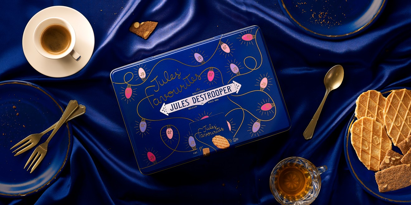 Quatre Mains package design - End of Year, quatre mains