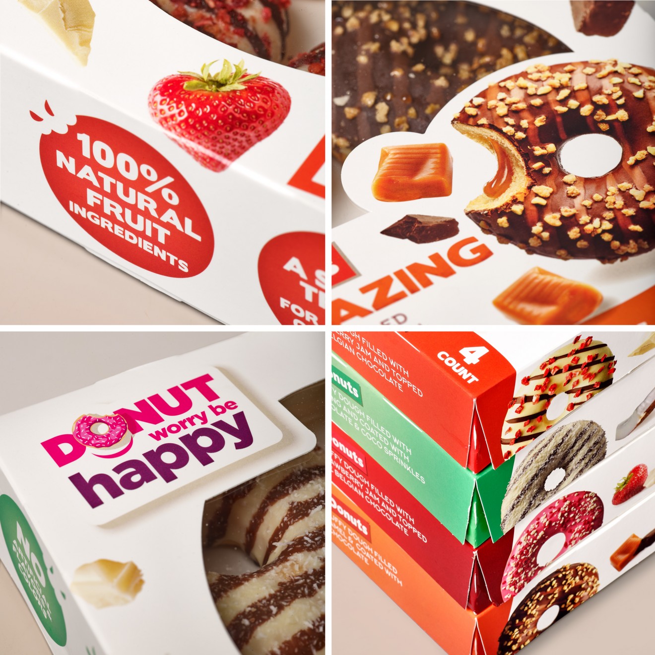 Quatre Mains package design -