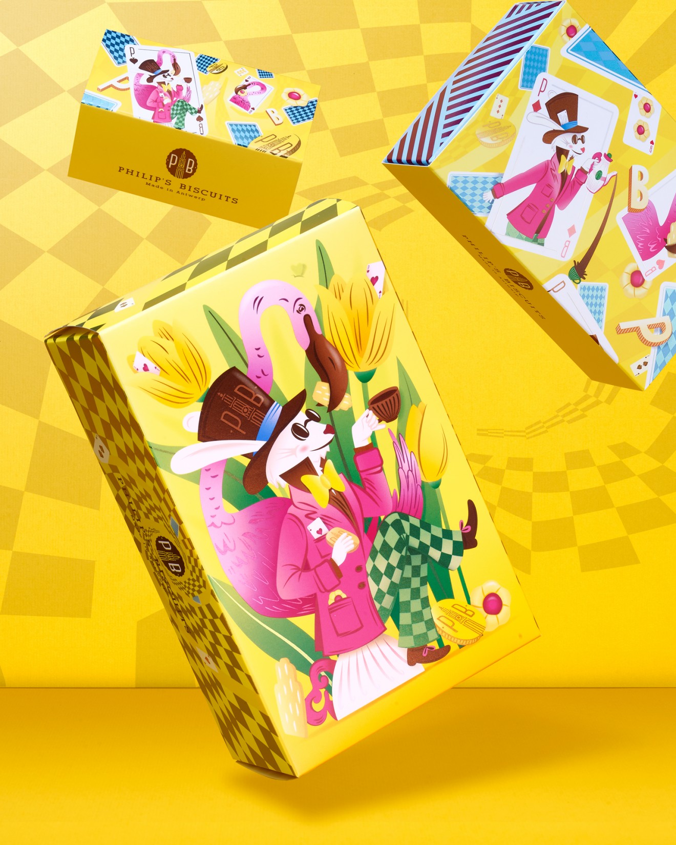 Quatre Mains package design - 