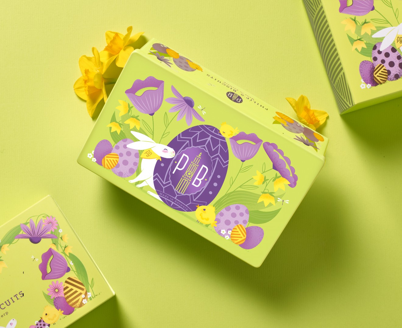 Quatre Mains package design - 